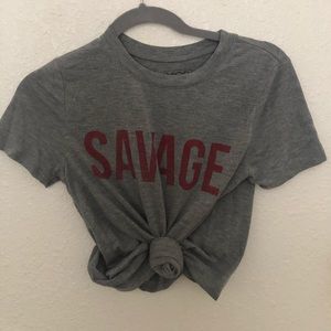 Savage T-shirt!!🔥